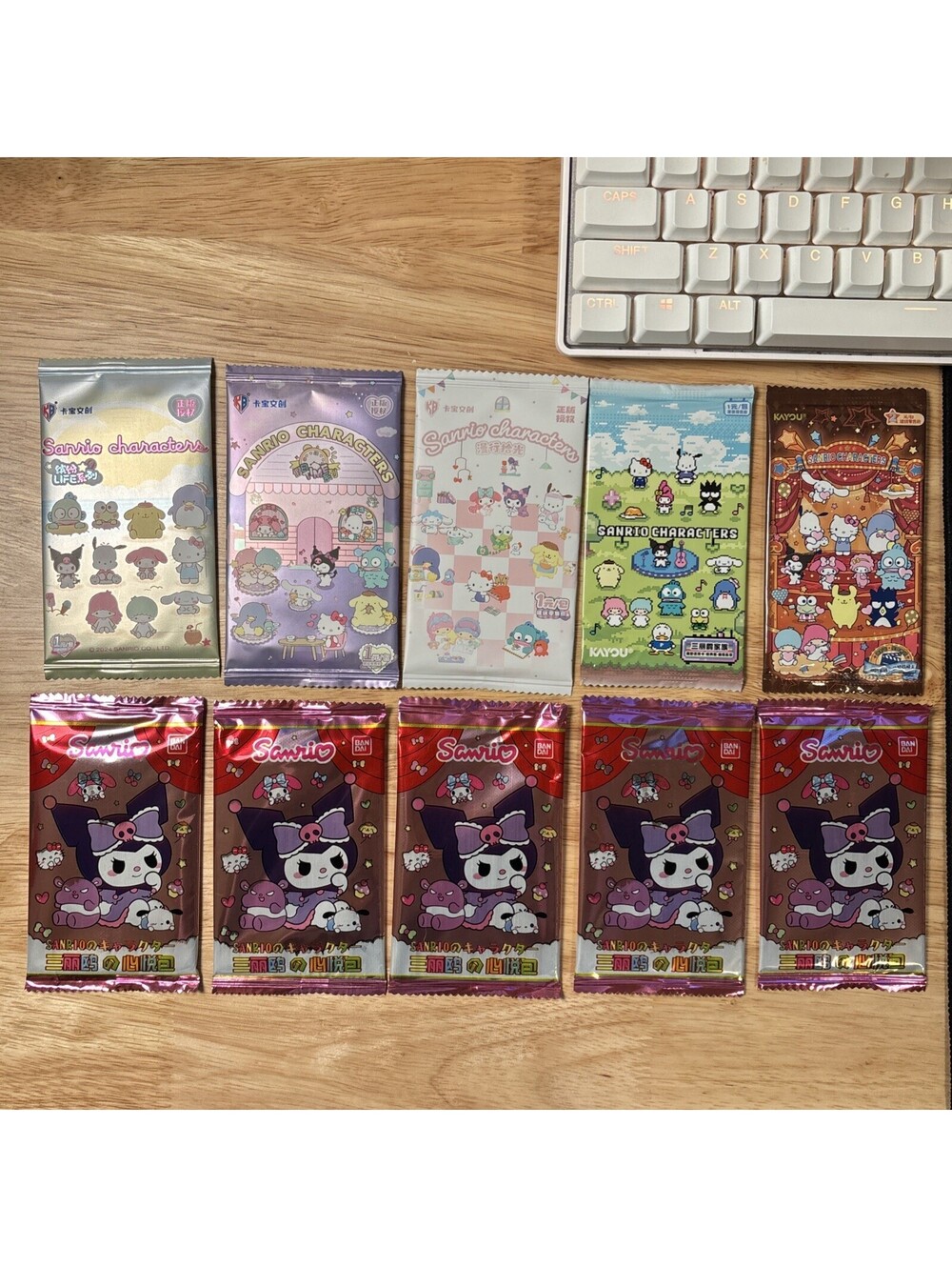 10x PACK LOT 41 Cards Sanrio Characters Trading Cards Hello Kitty Different Sets